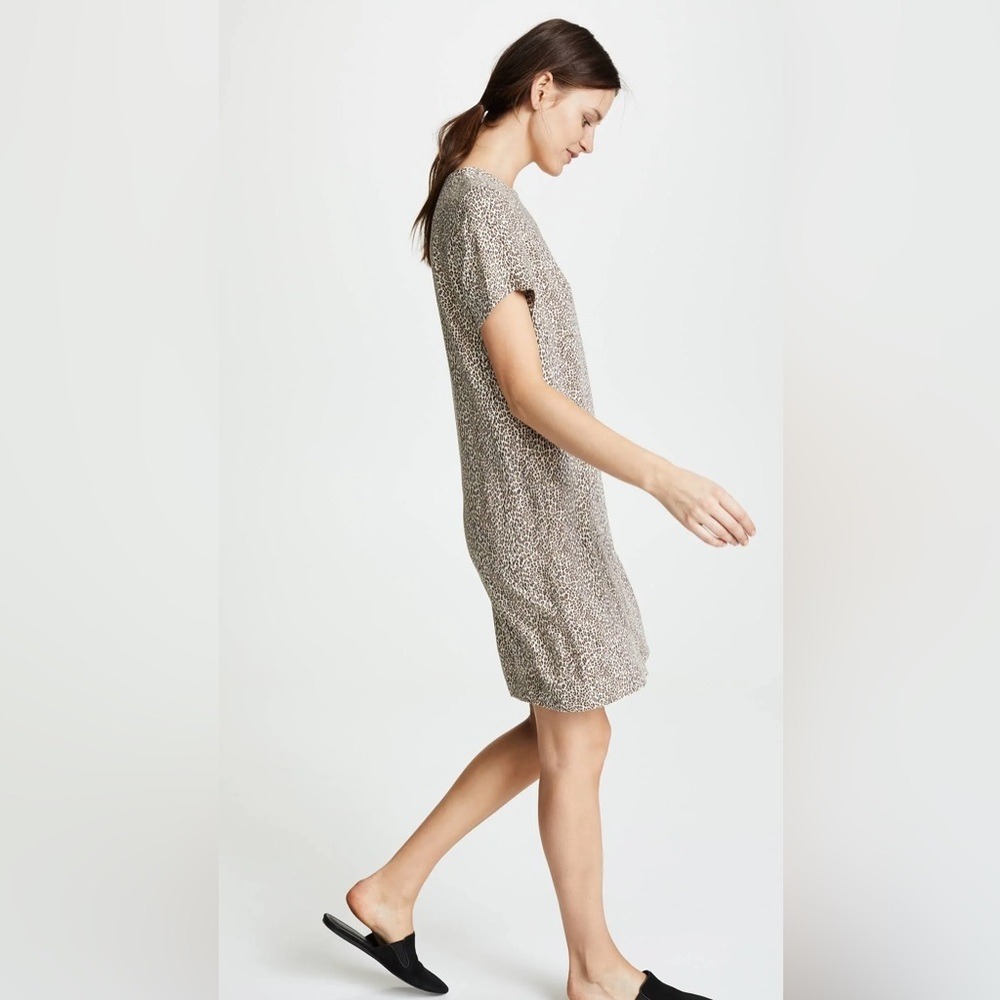Jenni Kayne Shirt Dress Womens S Leopard
